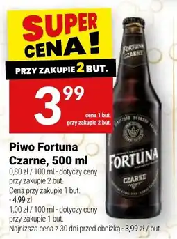 Twój Market Piwo Fortuna Czarne oferta