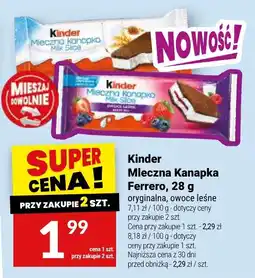 Twój Market Kinder Mleczna Kanapka Ferrero oferta