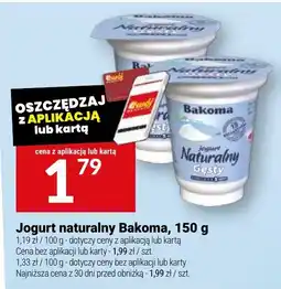 Twój Market Jogurt naturalny Bakoma oferta