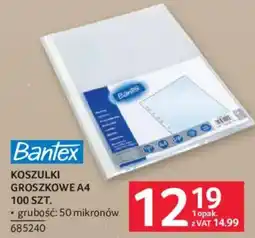 Selgros Koszulki Groszkowe A4 Bantex oferta