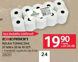 Selgros Rolka Termiczna Emerson oferta