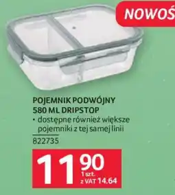 Selgros Pojemnik Podwójny Dripstop oferta