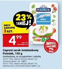 Twój Market Capresi serek śmietankowy Polmlek oferta