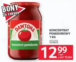 Selgros Dawtona koncentrat pomidorowy oferta
