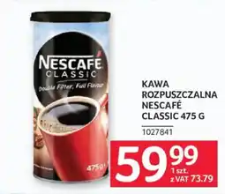 Selgros Kawa Rozpuszczalna Nescafé Classic oferta