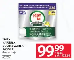 Selgros Fairy Kapsułki do zmywarek oferta