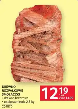 Selgros Drewno Rozpalkowe Smolaczki oferta