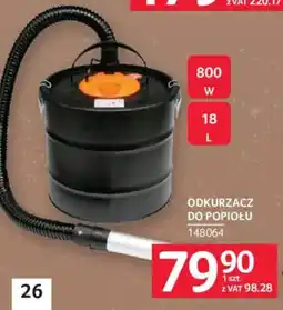Selgros Odkurzacz do popiłu oferta