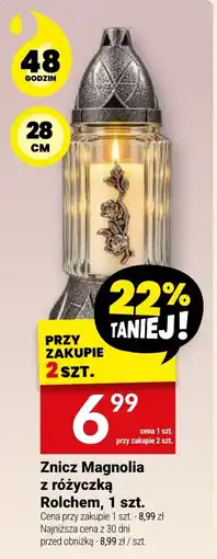 Twój Market Znicz Magnolia z różycką Rolchem oferta