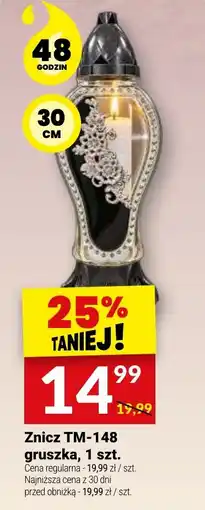 Twój Market Znicz TM-148 gruszka oferta