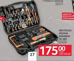 Selgros NEO TOOLS ZESTAW NARZĘDZI oferta