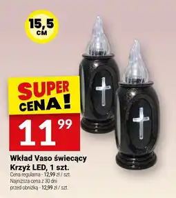 Twój Market Wkład Vaso świecący Krzyż LED oferta