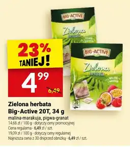 Twój Market Zielona herbata Big-Active oferta