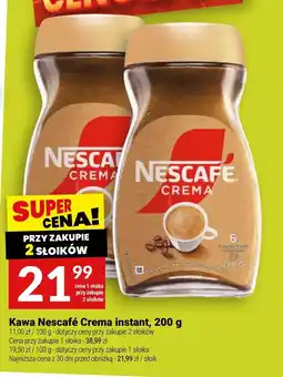 Twój Market Kawa Nescafé Crema instant oferta