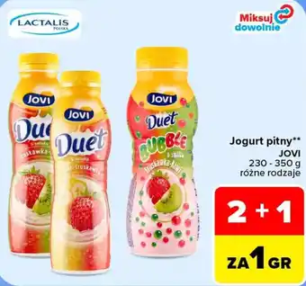 Jogurt pitny Jovi Duet