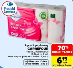 Carrefour Ręcznik papierowy Carrefour oferta