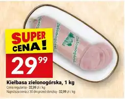 Twój Market Kiełbasa zielonogórska oferta