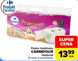 Carrefour Papier toaletowy CARREFOUR Premium oferta