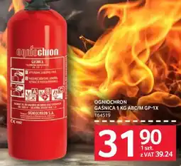 Selgros GAŚNICA 1 KG ABC/M GP-1X Ogniochron oferta