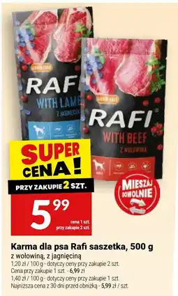Twój Market Karma dla psa Rafi saszetka oferta