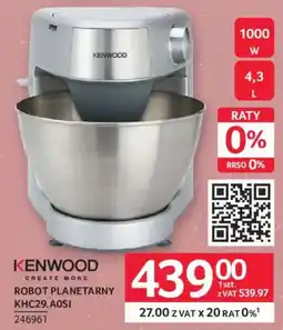 Selgros Kenwood Robot Planetarny KHC29.A0S1 oferta