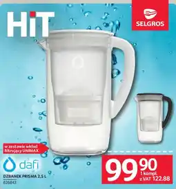 Selgros DZBANEK PRISMA 2,5 L dafi oferta