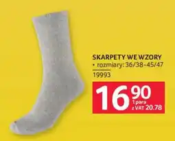 Selgros Skarpety we wzory oferta