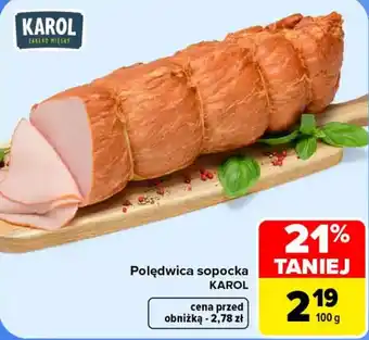 Carrefour Polędwica sopocka Karol oferta