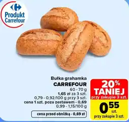 Carrefour Bułka grahamka CARREFOUR oferta