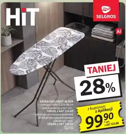 Selgros Deska Exclusive Black oferta