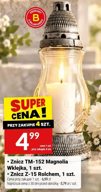 Twój Market Znicz TM-152 Magnolia Wklejka oferta