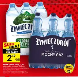 Twój Market Woda Źywiciel Zdrój Mocny Gaz oferta