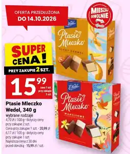 Twój Market Ptasie Mleczko Wedel oferta