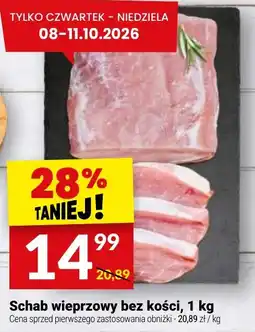 Twój Market Schab wieprzowy bez kości oferta
