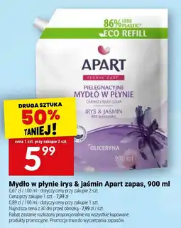 Twój Market Mydło w płynie irys & jaśmin Apart zapas oferta