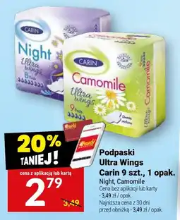 Twój Market Podpaski Ultra Wings Carin oferta