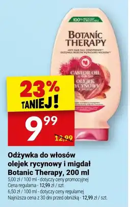 Twój Market Odżywka do włosów olejek rycynowy i migdał Botanic Therapy oferta
