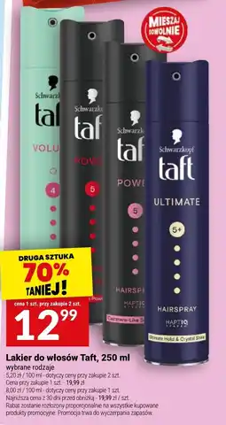 Twój Market Lakier do włosów Taft oferta