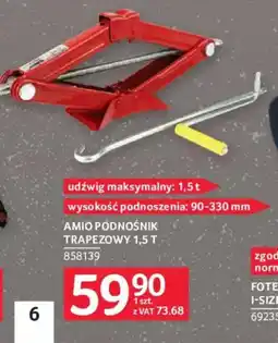 Selgros AMIO PODNOŚNIK TRAPEZOWY 1,5 T oferta