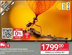 Selgros TV LED 65" 65UAG8030 Telefunken oferta
