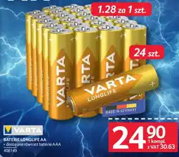 Selgros Baterie Longlife AA Varta oferta