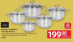 Selgros Komplet garnków Rocca Zwieger oferta