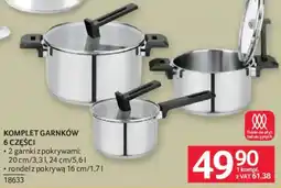 Selgros Komplet garnków oferta