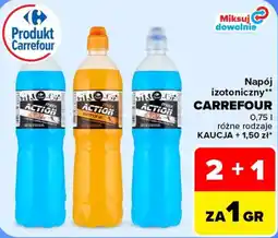 Carrefour Napój izotoniczny max ACTION oferta