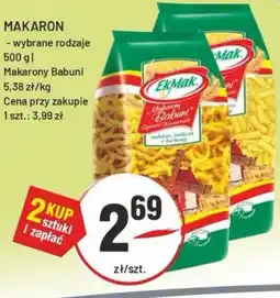 Sedal Makarony Babuni EkMak oferta