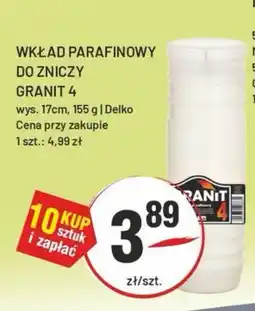 Sedal Wkład Parafinowy do Zniczy Granit 4 oferta
