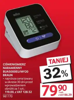 Selgros Ciśnieniomierz Naramienny Braun oferta