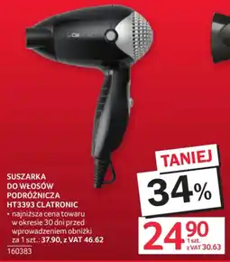 Selgros Suszarka do włosów podróżnicza Clatronic oferta