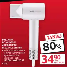 Selgros Suszarka do włosów Zhd9001 Pro Elegance Zelmer oferta