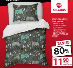 Selgros Komplet pościeli oferta